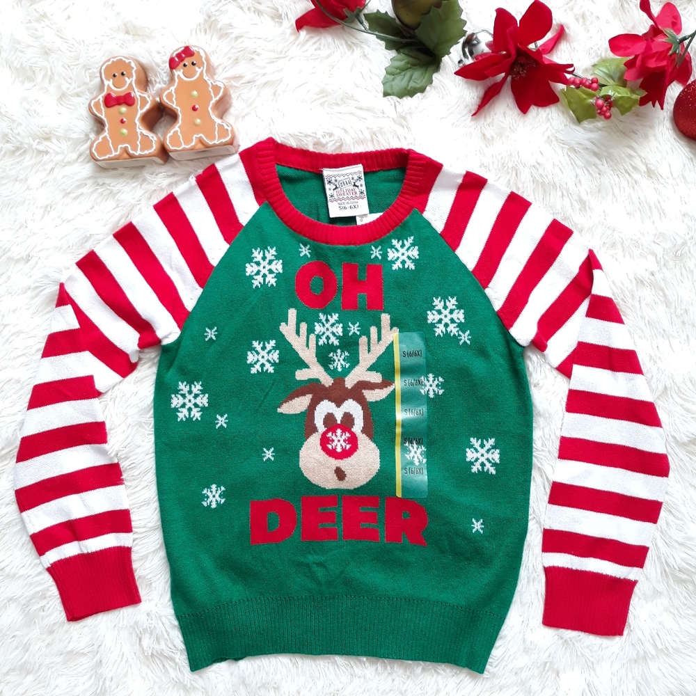 NEW Knit  Holiday Christmas Ugly Sweater - Picture 2 of 8